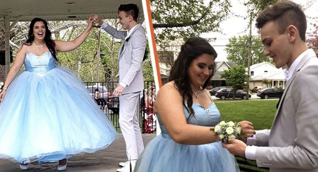 girl-couldn’t-afford-dream-prom-dress-so-her-date-learned-to-sew-and-made-it-from-scratch